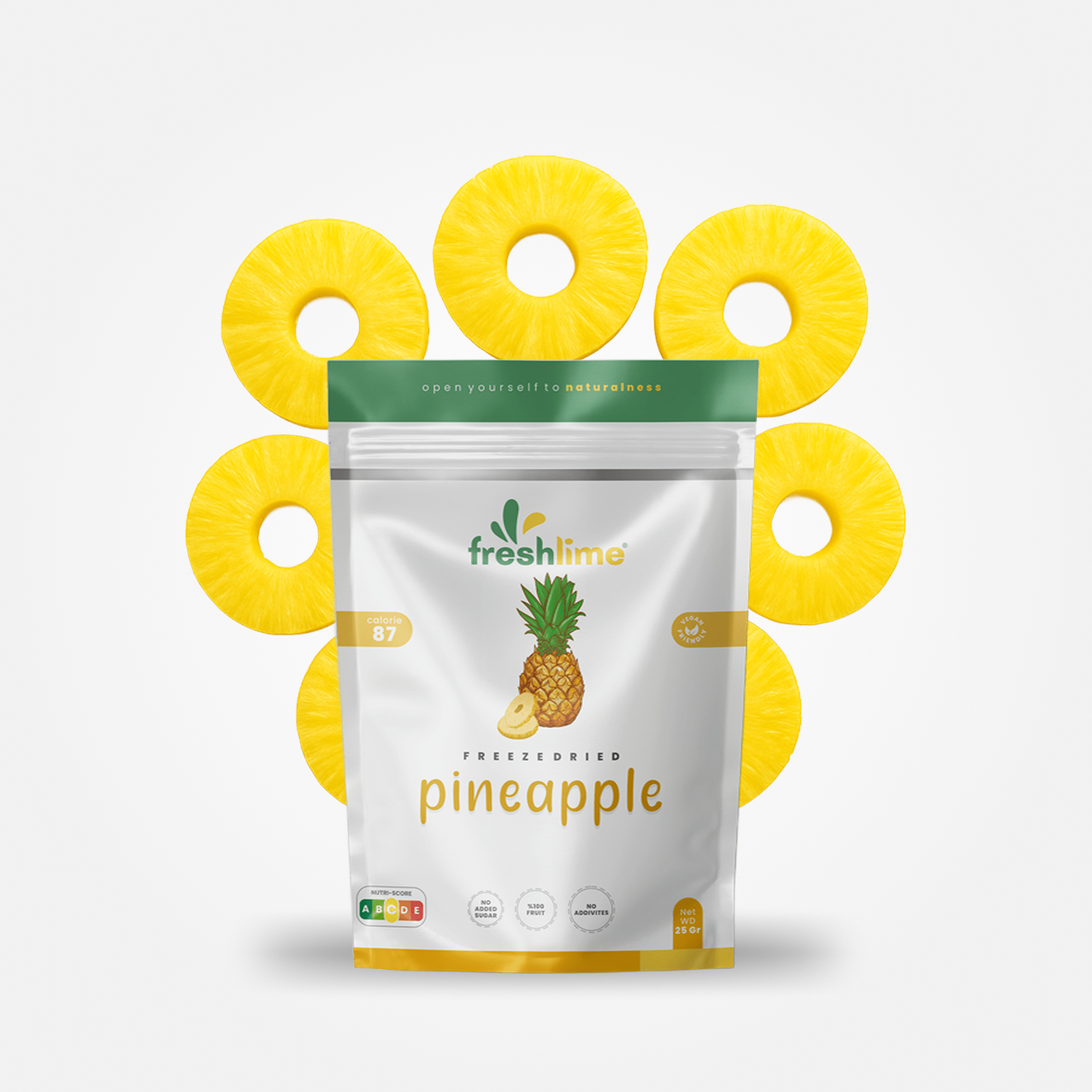 Freeze Dry Ananas 20 g
